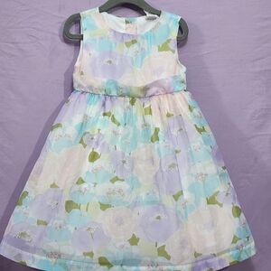 Girls' Floral Sleeveless Dress Bundle. 2 For 1 Price.